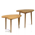 Side Table Fifties Set Of 2 In Mindi Slats C icon