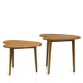 Side Table Fifties Set Of 2 In Teak Slats icon