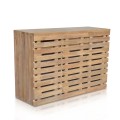 Slatted Shoe Cabinet Ori