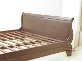 Sleigh bed frame headboard detail icon