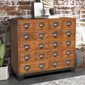 Small Buffet 18 Drawers Tina With Metal Base icon