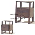 Special Loop Side Table With 1 Deep Drawer Or0908 icon