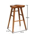 Stool Bar Cuak Tinggi 75 Cm icon