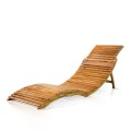 Sunbed Koper Teak