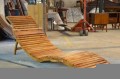 Sunbed Koper Teak