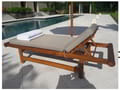 Sunbed Single Wood In Teak W/o Cushion icon