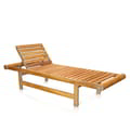 Sunbed Single Wood In Teak W/o Cushion icon