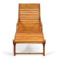 Surabaya Lounger Wooden Seat