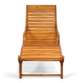 Surabaya Lounger Wooden Seat