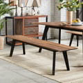 Table And Bench Rustic Iron Legs icon