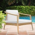 Tango Armchair Od Teak Slats