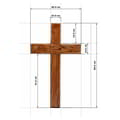 Teak Cross Wood Decor 80 Cm icon