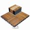 Teak Flooring Plastic Snap In