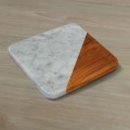 Teak Marble Coaster