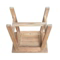 Teak Shower Bench Simple icon