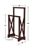 Towel Stand Freestanding Teak Sizes