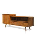 Tv Cabinet Vintage Retro Teak icon