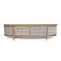 Tv Console Oval With Rattan Door icon