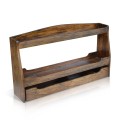 Wall Rack Drawers Rustic