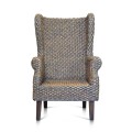 Wing Chair Water Hyacinth W/o Chusion