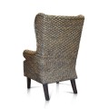 Wing Chair Water Hyacinth W/o Chusion