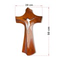 Wooden Cross Wood 50cm