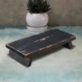 Wooden Riser - Rustic Black