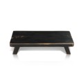 Wooden Riser - Rustic Black