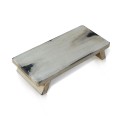 Wooden Riser - Rustic White