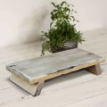 Wooden Riser - Rustic White