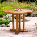 Wooden Round Outdoor Table icon