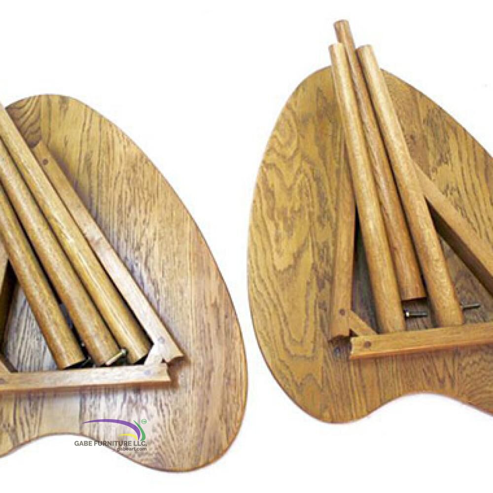 Side Table Fifties Set Of 2 In Mindi Slats A