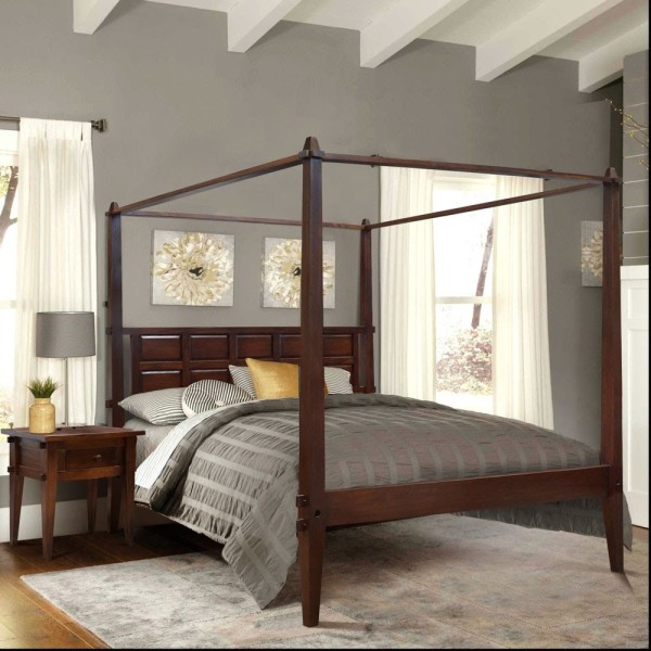 4 POSTER BED FLORIDA PANEL POLOS 194X204