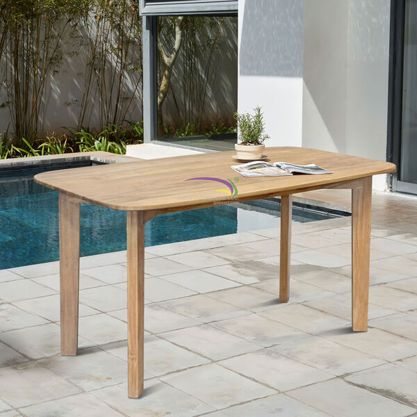 Athena Dining Table Teak 140 X 80cm