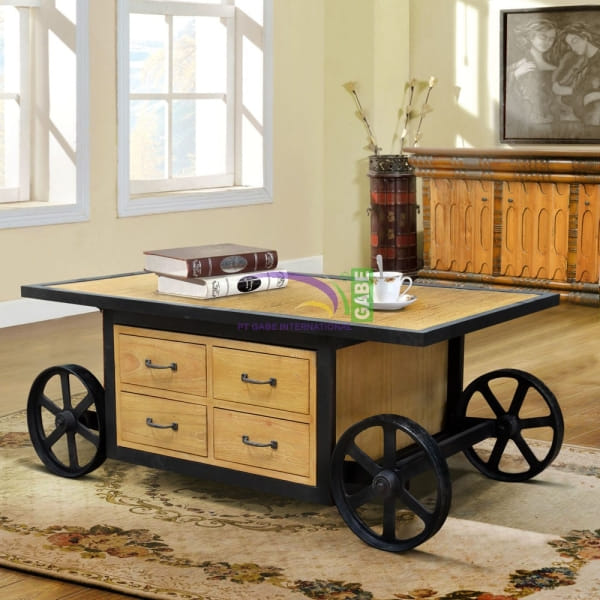 Coffee Table Trolley Italy