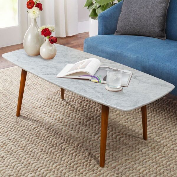 Coffee Table With Black Top For Outdoor Areas