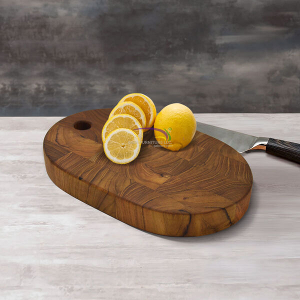 Cutting Board End Grain Oval