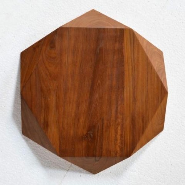 Cutting Board Hexagonal Large Thick 4 Cm