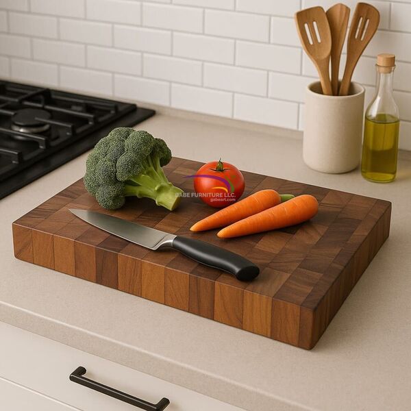 End Grain Cutting Board – Suar Wood