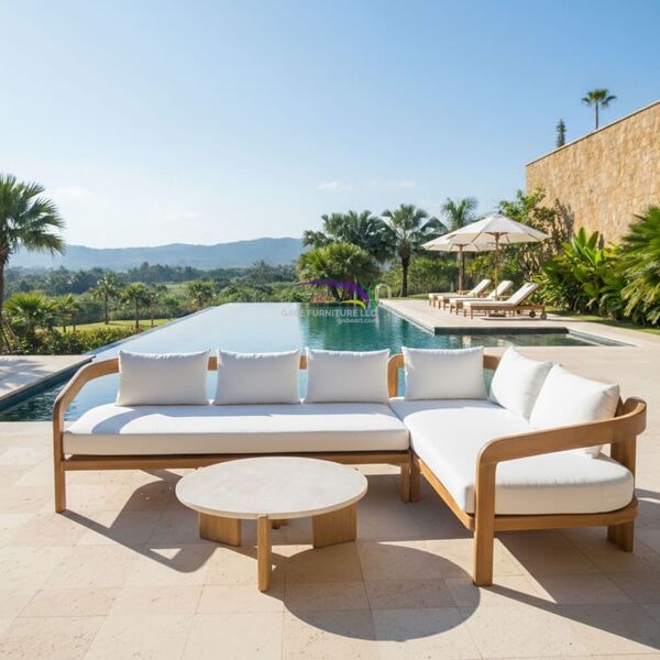 Luxora Curve Outdoor L-shape Sofa