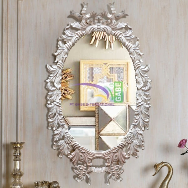 Mirror With Carving Frame Royal