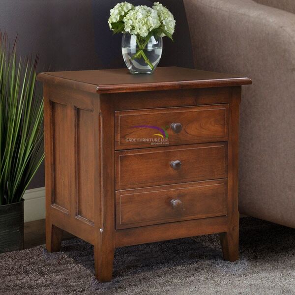 Nightstand Modern 3 Drw