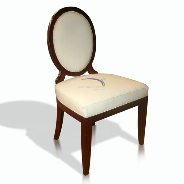 Oval X Back Chair