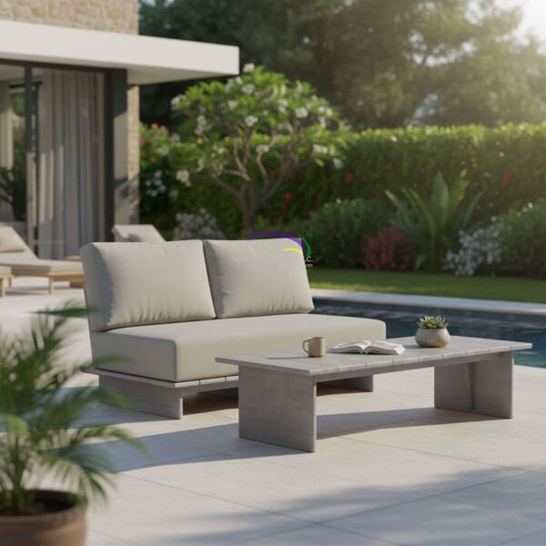 Rectangular Teak Coffee Table