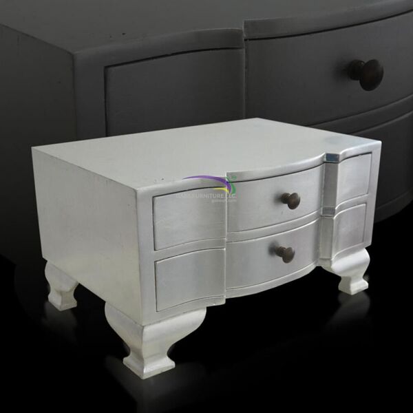 Silver 2 Drawer