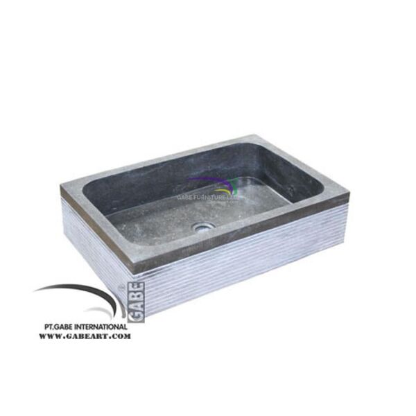 Square  Marble Wash Basin Alur
