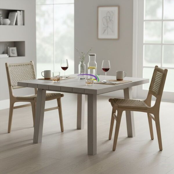 Square Teak Dining Table Costra